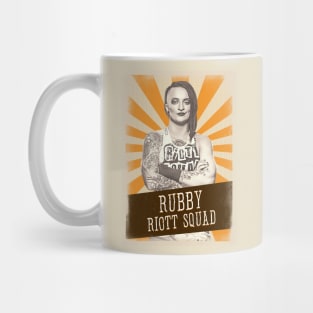 Vintage Aesthetic Rubby Riott Squad Mug